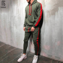 Load image into Gallery viewer, Manoswe Autumn Winter suits | Sportswear Set Man Sporting Clothing Hoodie