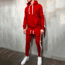 Load image into Gallery viewer, Manoswe Autumn Winter suits | Sportswear Set Man Sporting Clothing Hoodie
